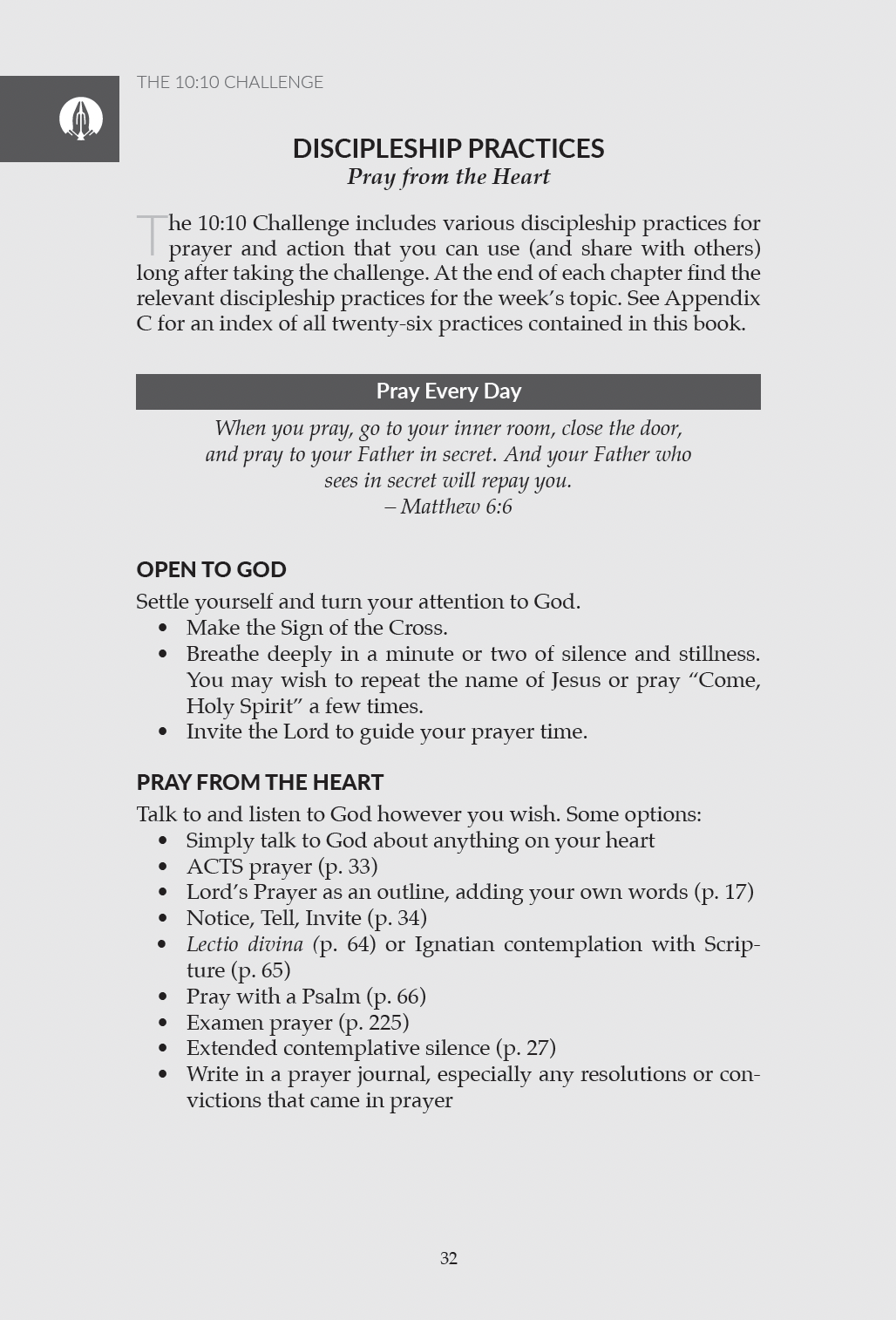 The 10:10 Challenge: 10 Weeks, 10 Ways to a Jesus-led Life