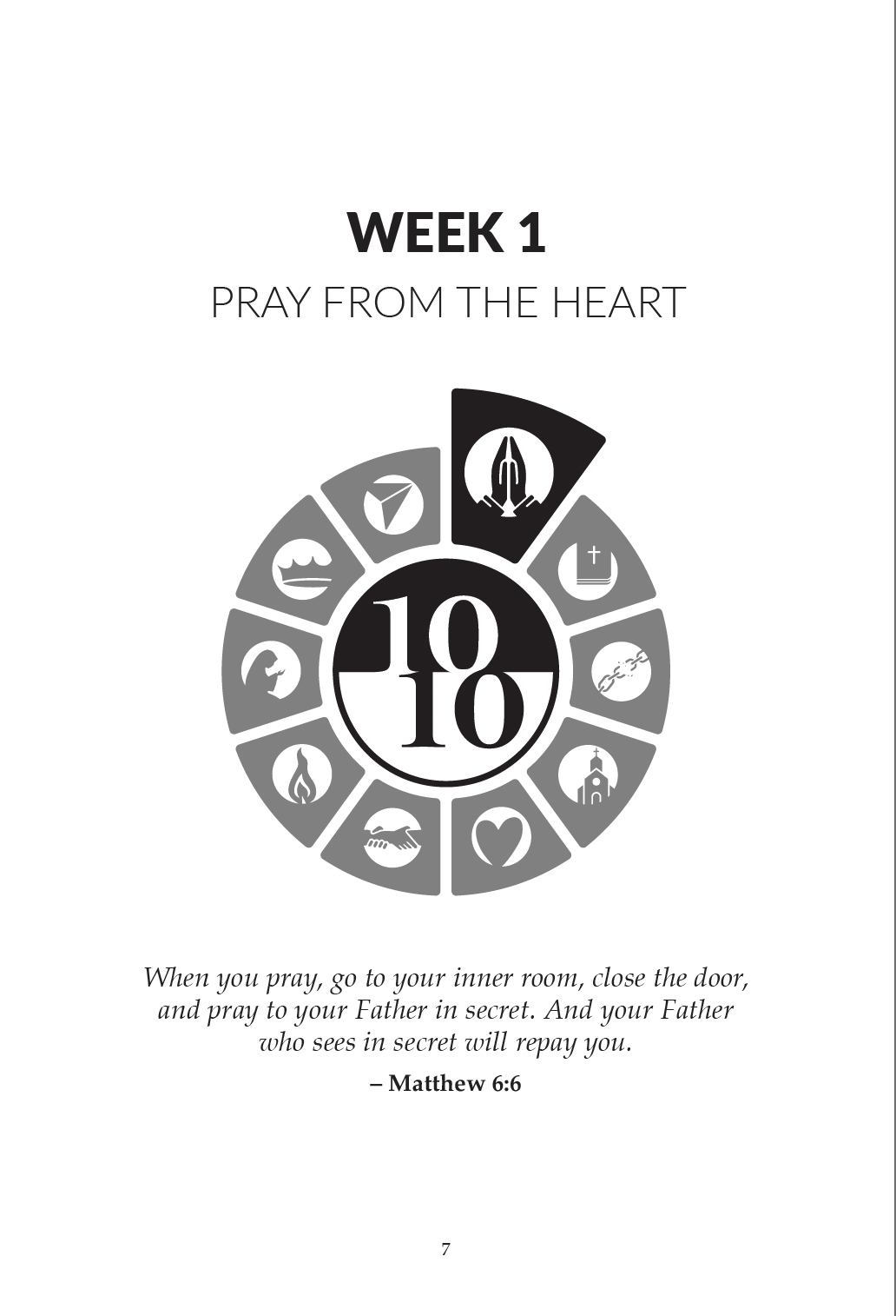 The 10:10 Challenge: 10 Weeks, 10 Ways to a Jesus-led Life