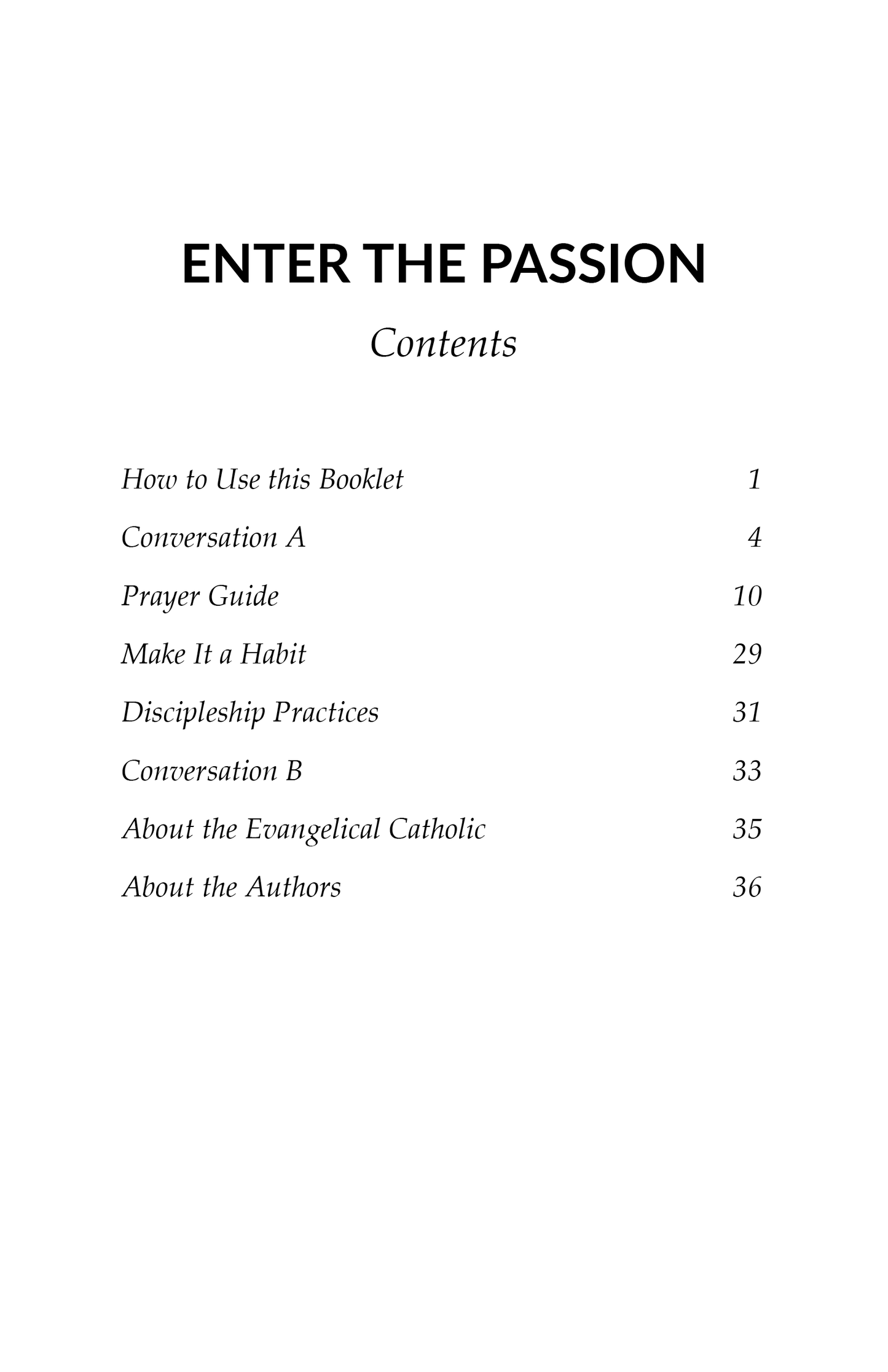 The 10:10 Challenge - Holy Week Companion